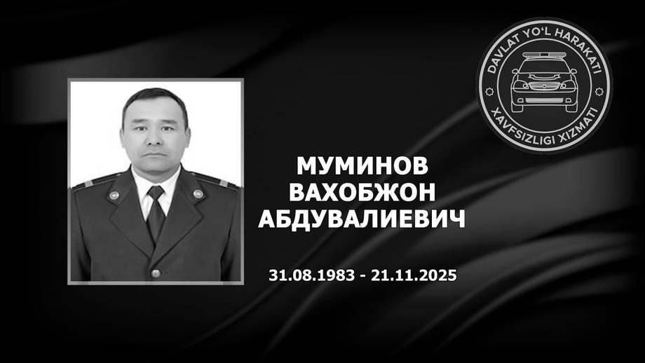 Наманганда ЙҲХ ходими хизмат бурчини бажараётиб ҳалок бўлди
