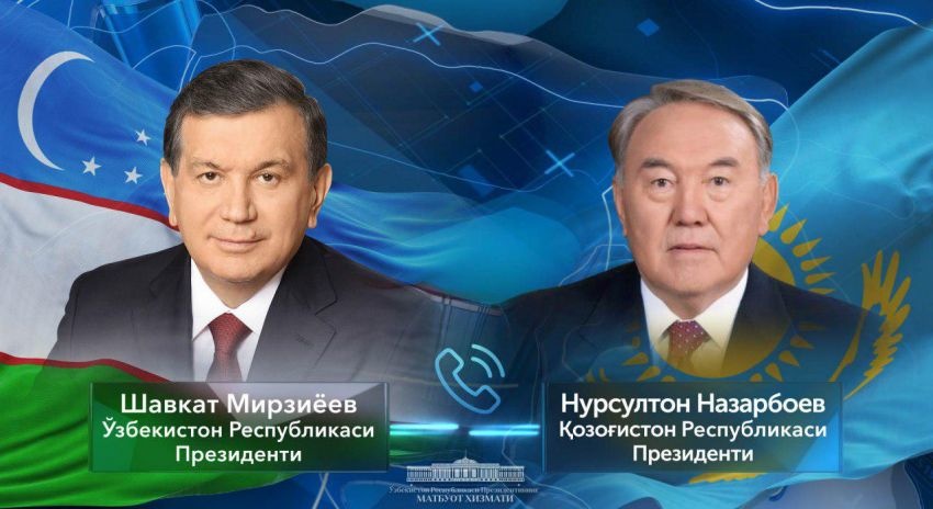 Shavkat Mirziyoyev Nursulton Nazarboyev bilan telefonda muloqot qildi