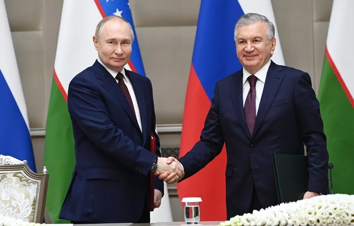 Putin Mirziyoyevni Mustaqillik kuni bilan tabrikladi