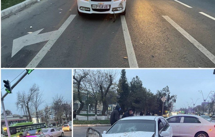 В Ташкенте водитель Lacetti сбил шестерых пешеходов
