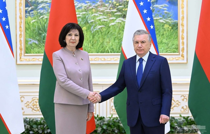 Mirziyoyev Belarus Milliy Majlisi raisini qabul qildi