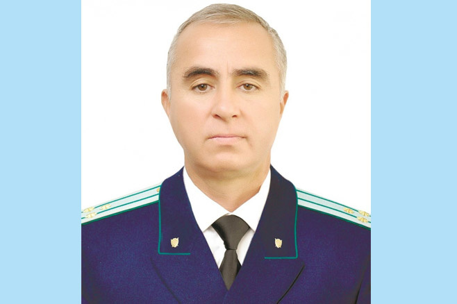 Toshkent viloyatiga yangi prokuror tayinlandi