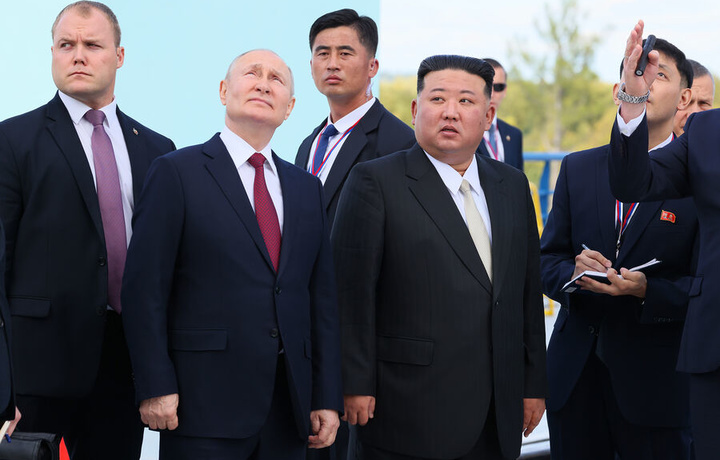 Putin Kim Chen Inning «calom»iga «alik» oldi