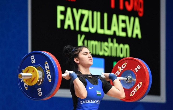 Kumushxon Fayzullayeva ikki yo‘nalishda oltin medal qo‘lga kiritdi