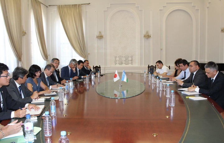 Innovatsiya vaziri Yaponiya delegatsiyasini qabul qildi