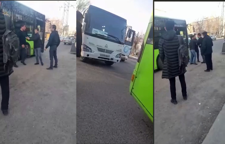 Avtobus haydovchilariga 7 sutkadan berildi