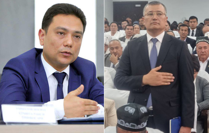 Бугун лавозимидан олинган мансабдорлар ҳоким бўлишди