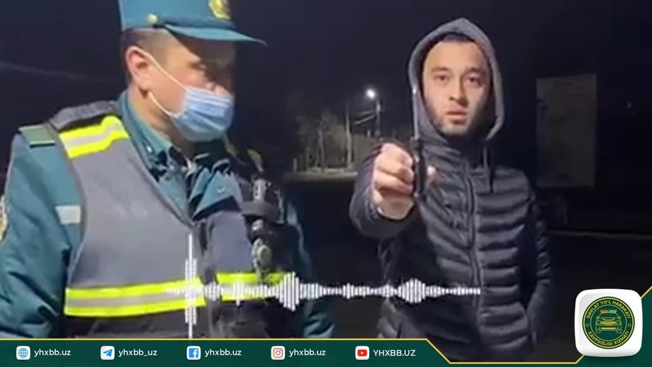 ЙПХ ходими автомобилда отвёртка борлиги учун далолатнома тузган ҳолат бўйича маълумот берилди