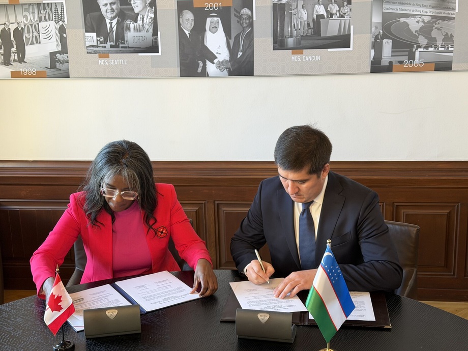 Ўзбекистон ЖСТга аъзолик йўлида яна икки давлат билан музокараларини якунлади