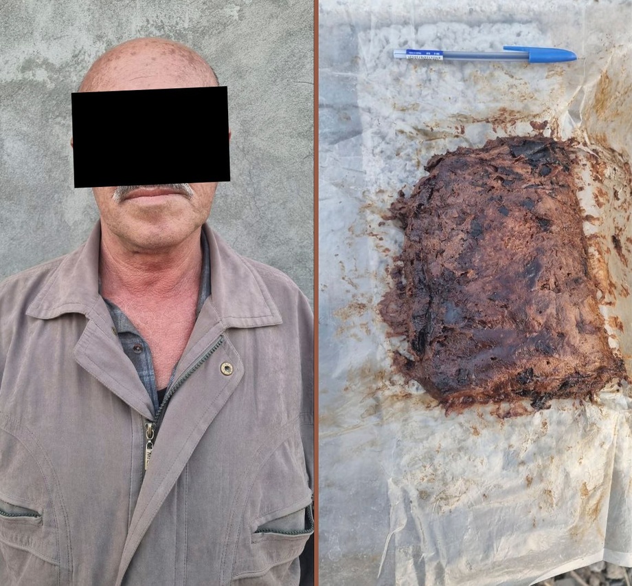 Самарқандда 60 ёшли фуқаро қарийб 1 кило «опий» билан қўлга тушди