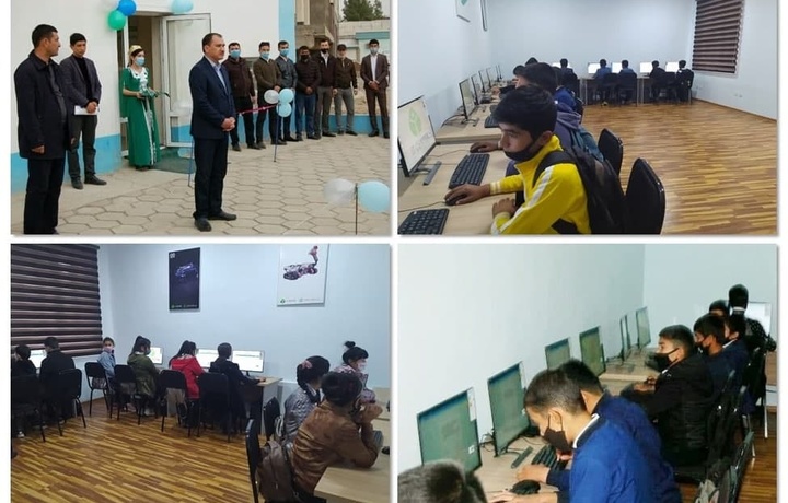 Qarshi tumanida Raqamli texnologiyalar o‘quv markazi ochildi