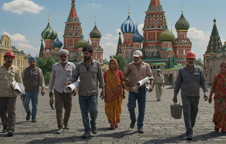 Rossiya hindistonlik mehnat muhojirlarini jalb qilmoqda