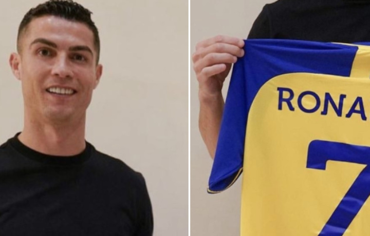 Ronaldu nomi tushirilgan futbolkalar bir soat ichida qolmadi