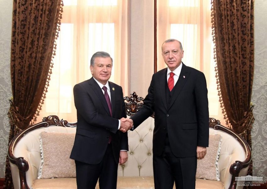 Шавкат Мирзиёев провел переговоры с Реджепом Тайипом Эрдоганом
