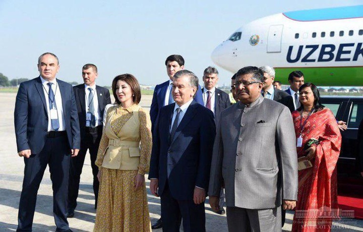 Shavkat Mirziyoyev kelgusi haftada Hindistonga boradi