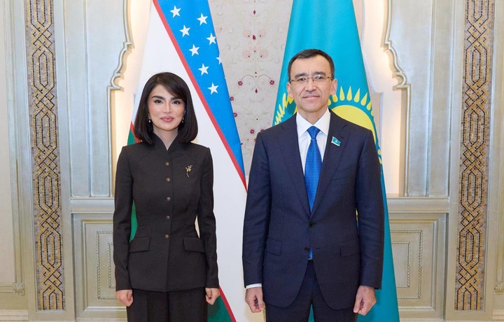 Саида Мирзиёева Қозоғистон Сенати Раиси билан учрашув ўтказди