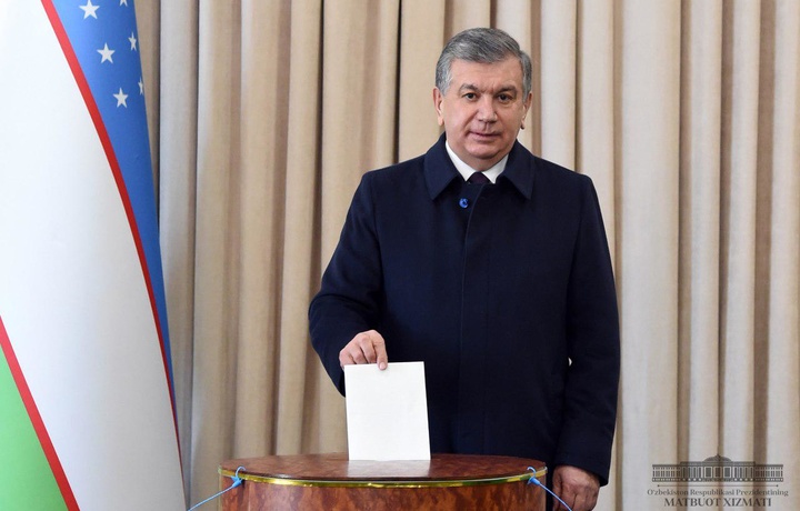 Бугун сайлов. Шавкат Мирзиёев ҳам овоз берди