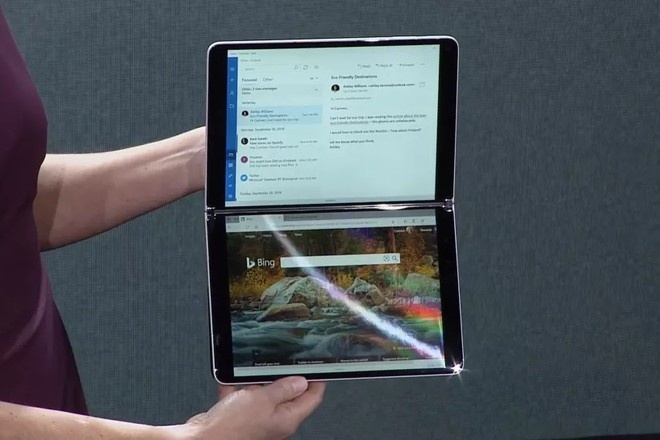 Microsoft отложила релиз ноутбука с двойным экраном Surface Neo