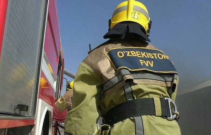 Toshkent tumanida sex yonib ketdi