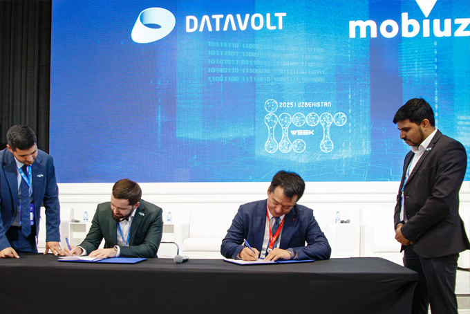 Mobiuz va DataVolt hamkorlik memorandumini imzoladilar