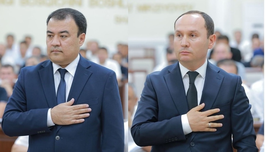 Тошкент вилояти ҳокимига икки ўринбосар тайинланди