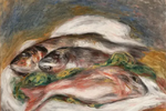 Ренуарнинг «Балиқлар» асари.
