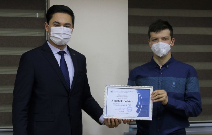 Студент Университета Инха в Ташкенте получил грант компании Sturgeon Capital LTD