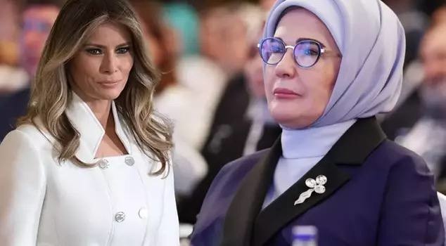 Emine Erdo‘g‘on Melaniya Trampga maktub yo‘lladi