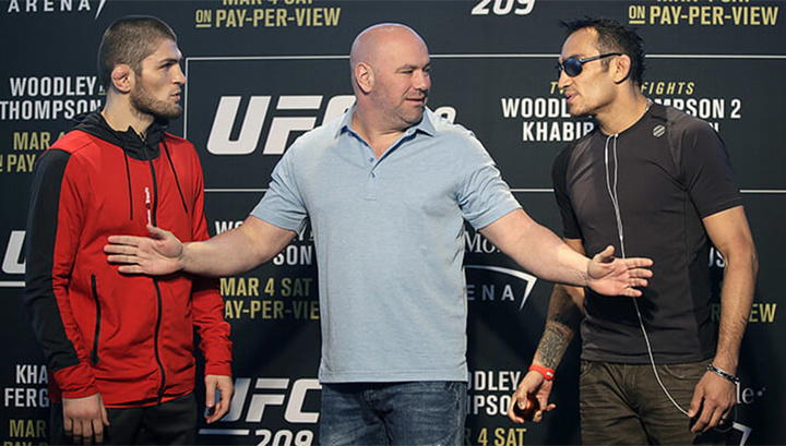 Глава UFC: бой Нурмагомедова и Фергюсона пройдёт без зрителей