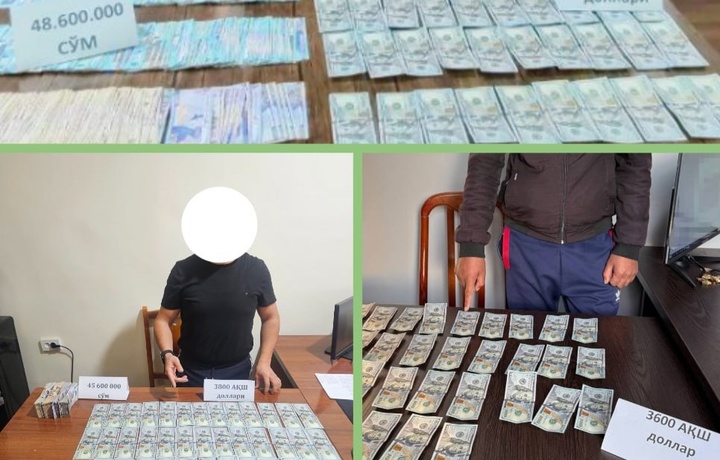 Prokuratura to‘rt hududda dollar ayirboshlayotganlarni ushladi
