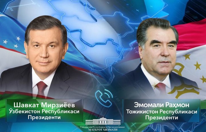 Shavkat Mirziyoyev Emomali Rahmonni tabrikladi