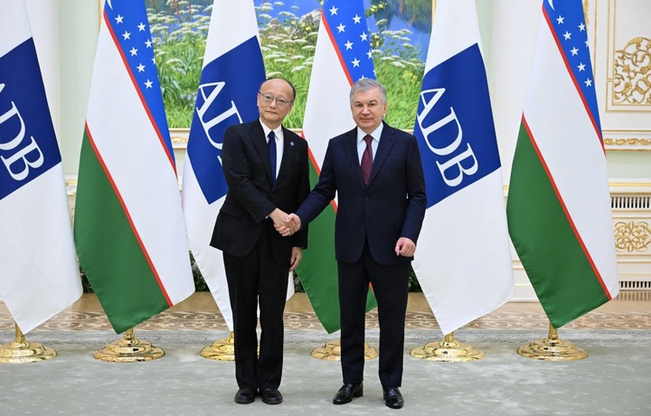 Prezident Shavkat Mirziyoyev OTB prezidenti boshchiligidagi delegatsiyani qabul qildi