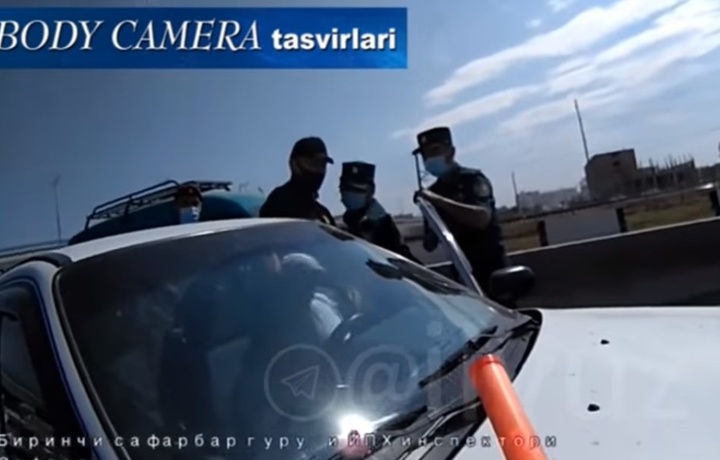 Zo‘ravonlikka uchragan sudya «bodi-kamera»dagi yozuvlar montaj qilinganini aytmoqda