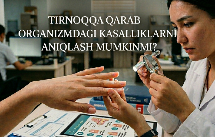 Тирноққа қараб касалликка ташхис қўйиш мумкинми?