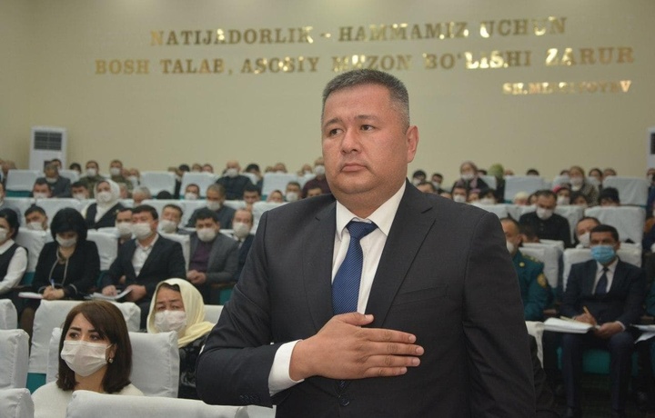 Dilshodjon Jalilov Yozyovonga hokim bo‘ldi