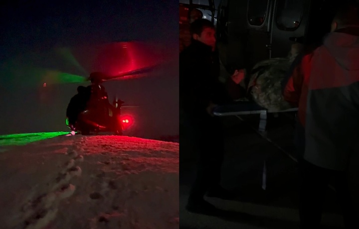 Военнослужащие спасли метеоролога в горах Угам–Чаткал