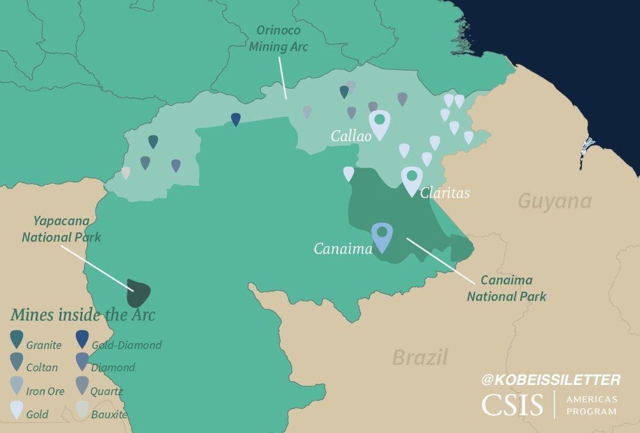 Венесуэланинг нафақат нефти, балки темири ҳам кўп