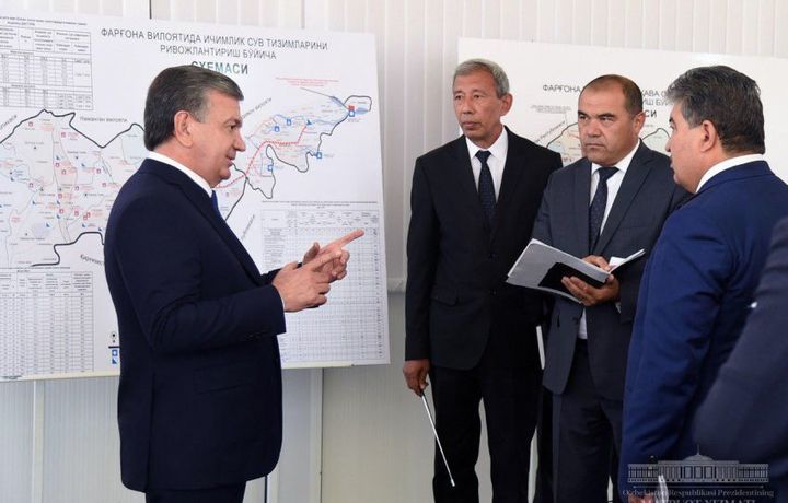 Шавкат Мирзиёевнинг Фарғонага икки кунлик ташрифи ниҳоясига етди