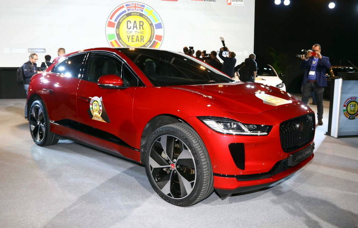 Jaguar I-Pace признан лучшим автомобилем года