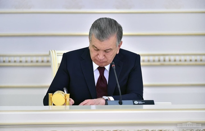 Shavkat Mirziyoyev yangi qonunga imzo chekdi