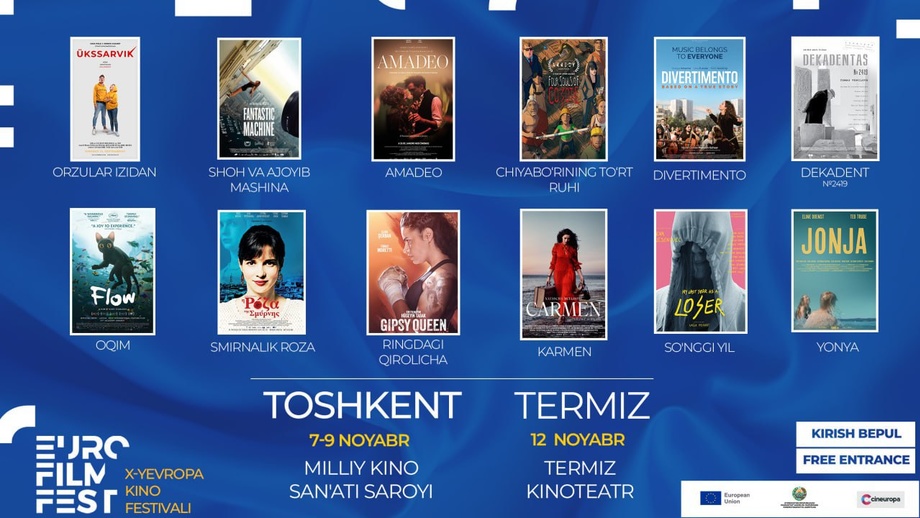 Европа киноси мухлислари учун хушхабар