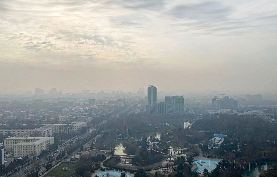 Загрязнение воздуха в Узбекистане, вызванное инверсией, продлится до 16–17 января