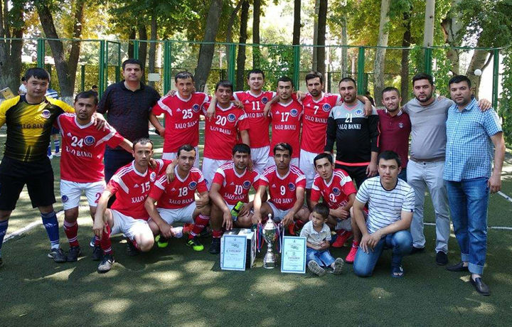 Халқ банки спорт йўналишида совриндор бўлди
