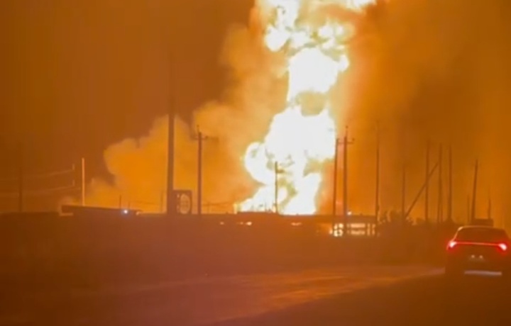 В Кукдалинском районе Кашкадарьинской области снова взорвалась газозаправочная станция