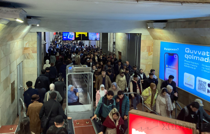 Ташкентцы стали еще чаще пользоваться метро