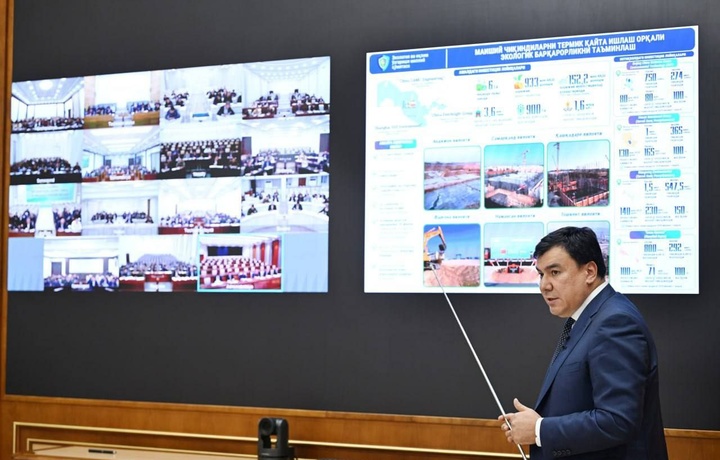 Президент поручил создать «зеленые пояса» вокруг всех мусорных полигонов