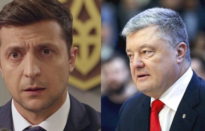 Bukmekerlar Zelenskiy va Poroshenkoning imkoniyatlarini chamalashdi