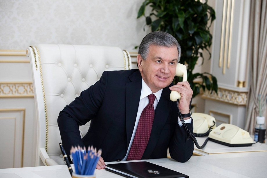 Prezident Mirziyoyev va Gurbanguli Berdimuhamedovning telefon orqali muloqoti bo‘lib o‘tdi