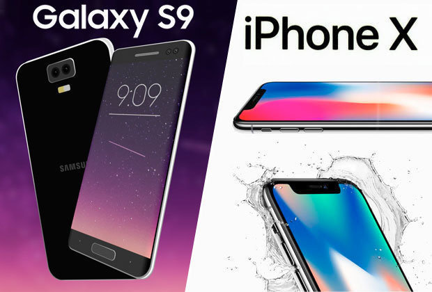 «iPhone X» ва «Galaxy S9+»нинг самарадорлик бўйича «жонли» беллашуви: кутилмаган натижа!