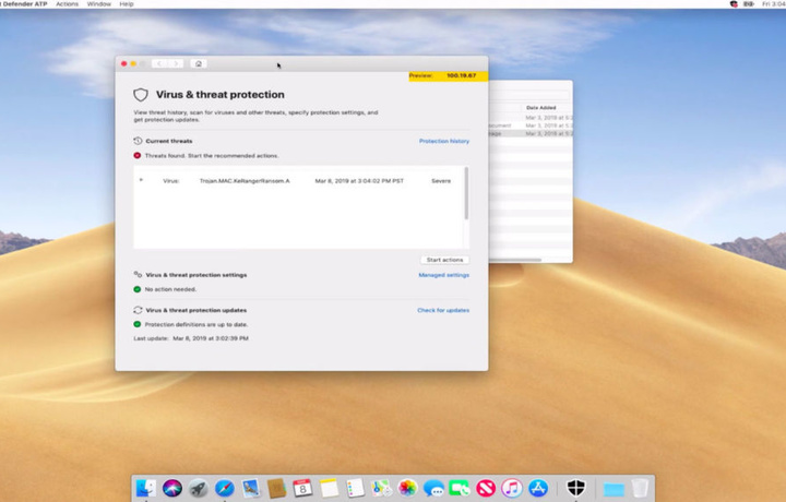 Антивирус Microsoft Defender сделали доступным для Apple Mac